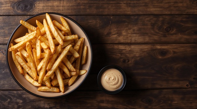 Free ai generated french fries fries illustration