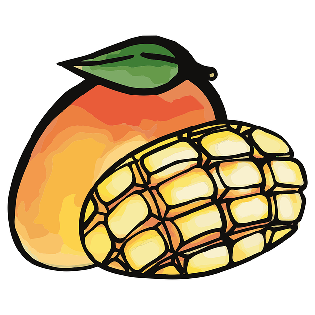 Free Mango Fruit vector and picture