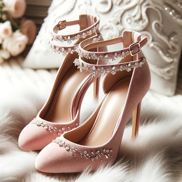 Free ai generated shoes high heels illustration
