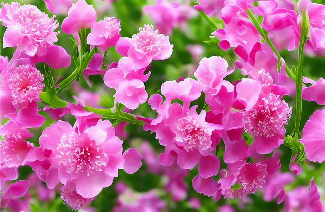 Free ai generated flowers cyclamen illustration