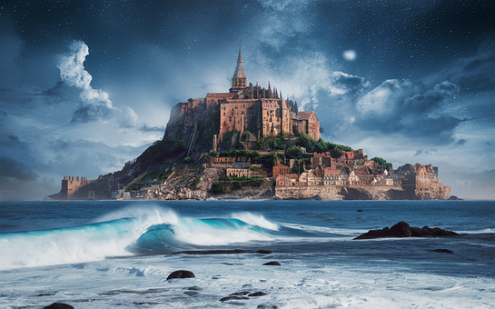 Die Insel, Ozean, Meer, Reisen, Wolken