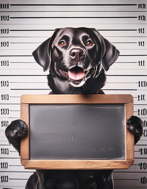 Ai Generert, Hund, Mugshot, Skurk