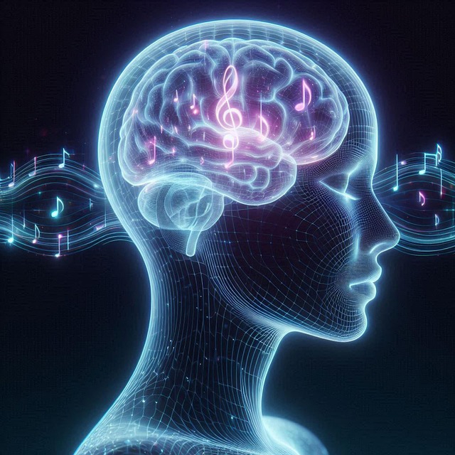 Free ai generated woman hologram illustration