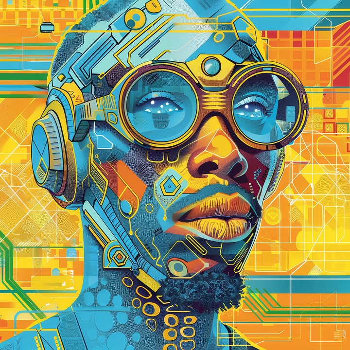 Download Ai Generated Cyborg Technology Royalty Free Stock