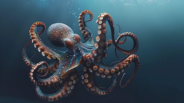 Free Octopus Undersea illustration and picture