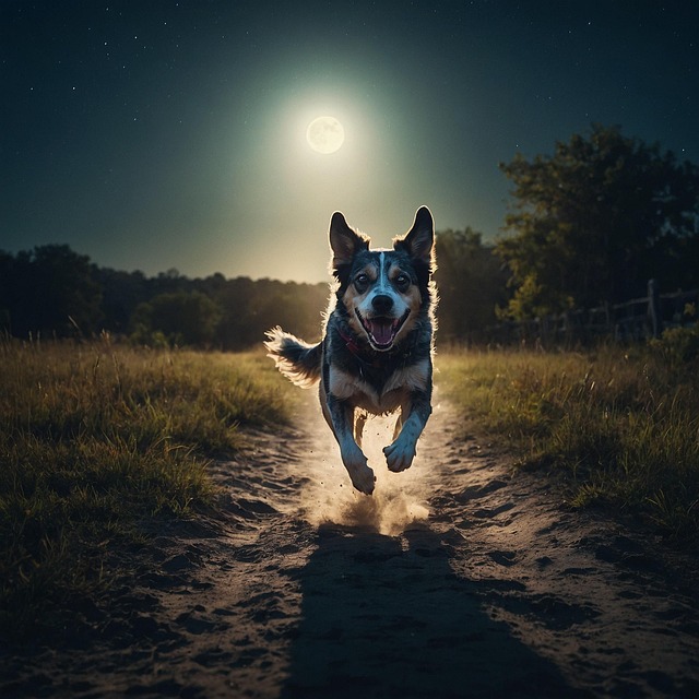 Free ai generated nature dog illustration