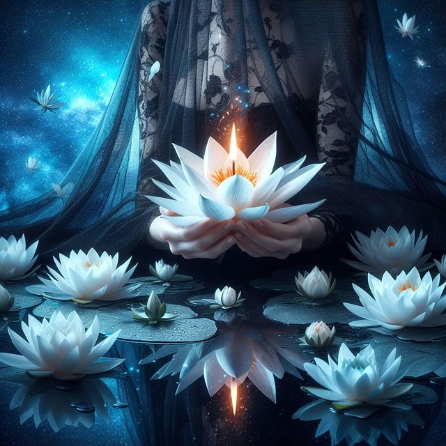 Free grief passing away commemoration illustration
