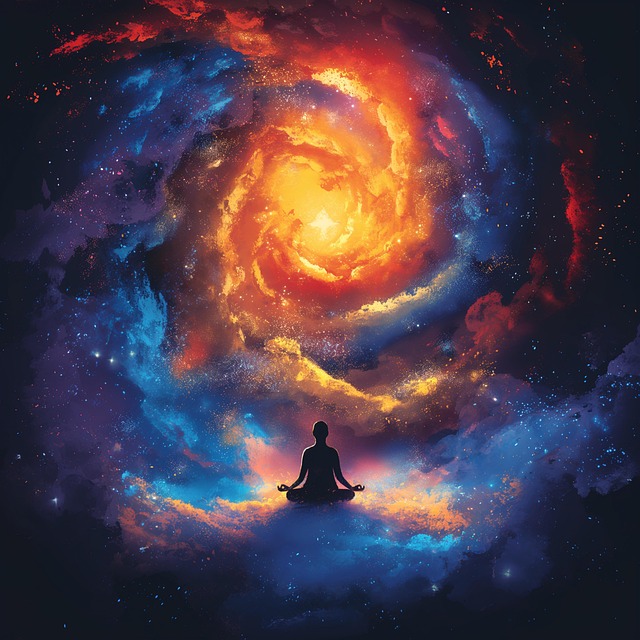 Free ai generated yoga meditation illustration