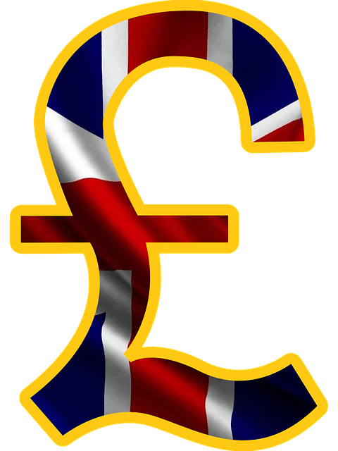 Badge, Pund, England, British Flag