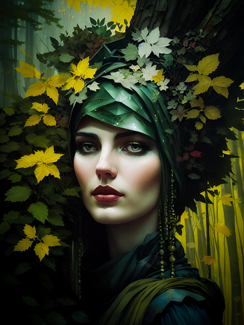 Free Ai Generated Woman illustration and picture