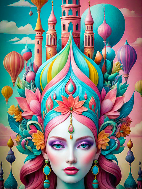 Free Ai Generated Woman illustration and picture