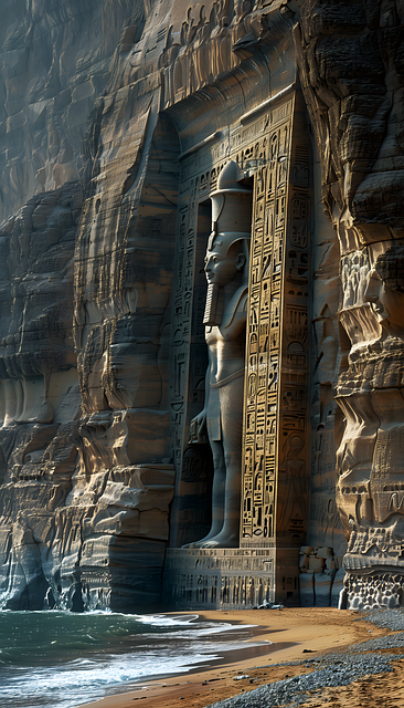 Free abu simbel egypt mosque illustration