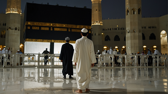 Free mecca kaaba islam illustration