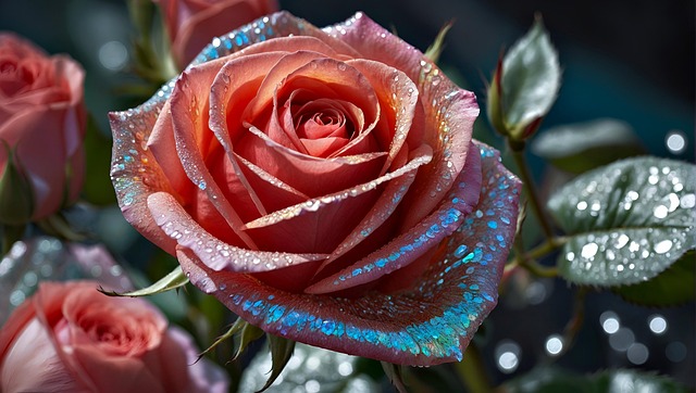 Free rose flower blossom illustration