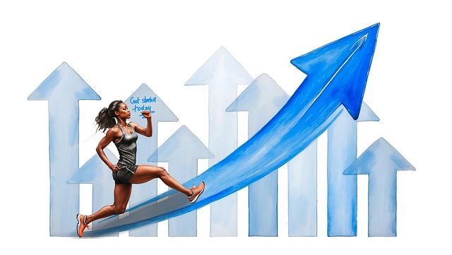 Free success business career illustration