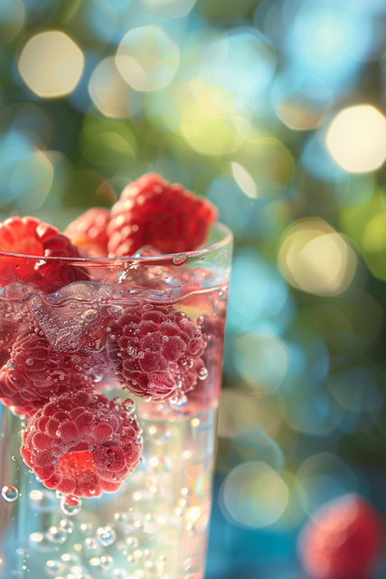 Free drink summer refreshment illustration