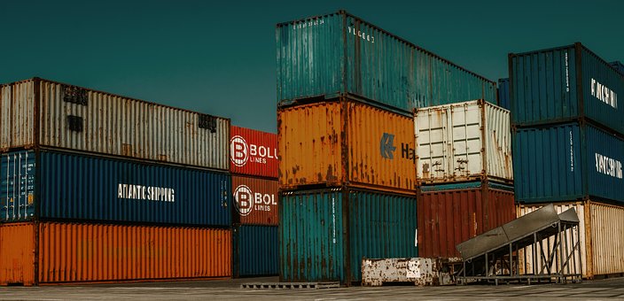 Container, Handel, Logistiek