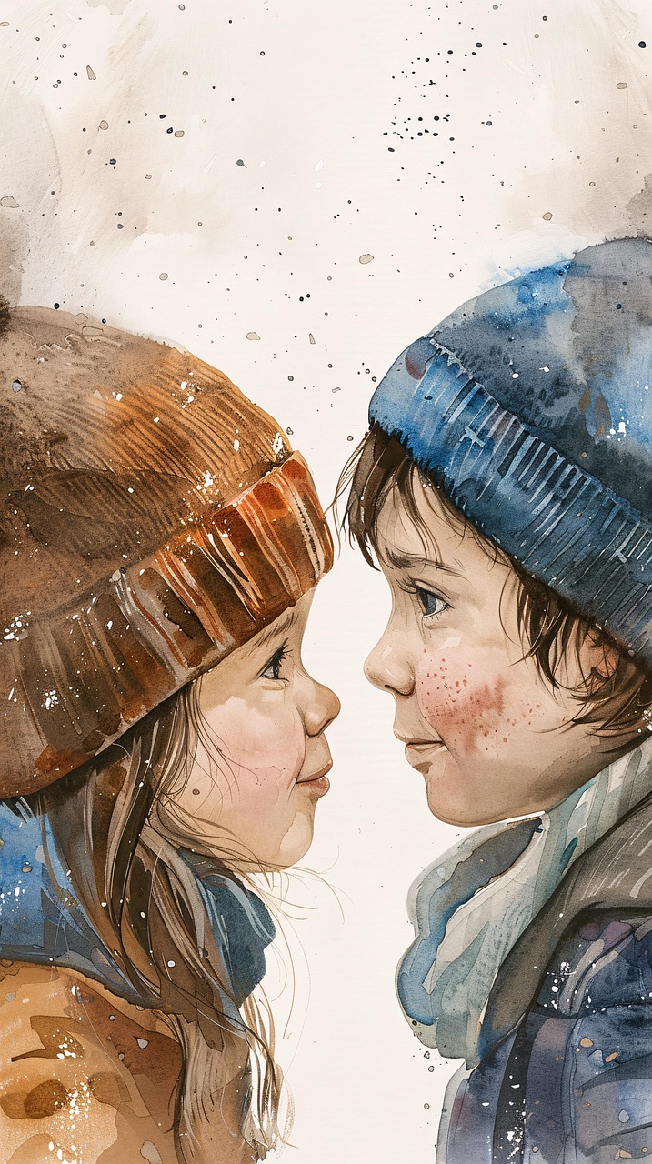 Download Watercolor, Children, Toddlers. Royalty-Free Stock ...