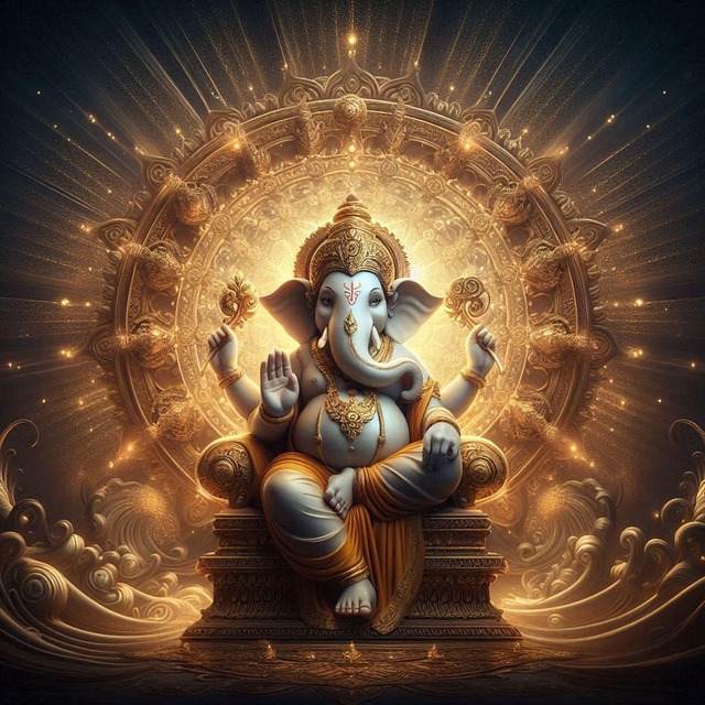 Free ganesha hindu god illustration