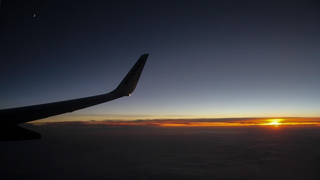 Free Night Flight Summer Holidays photo and picture