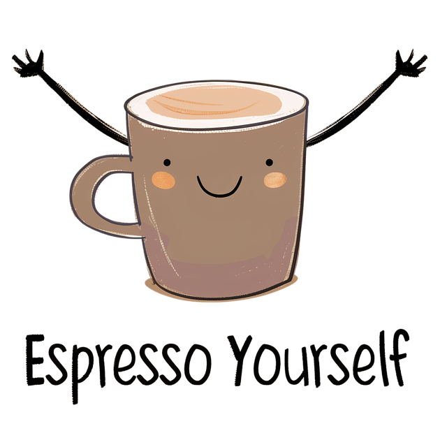 Free coffee espresso cup illustration