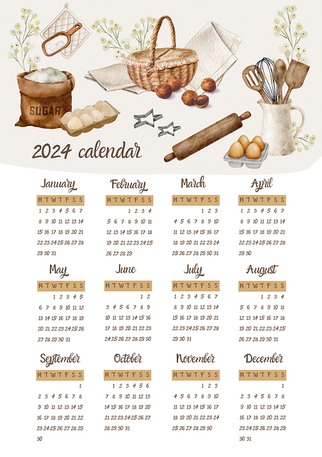 Kalender2024, Illustratie, Kunst