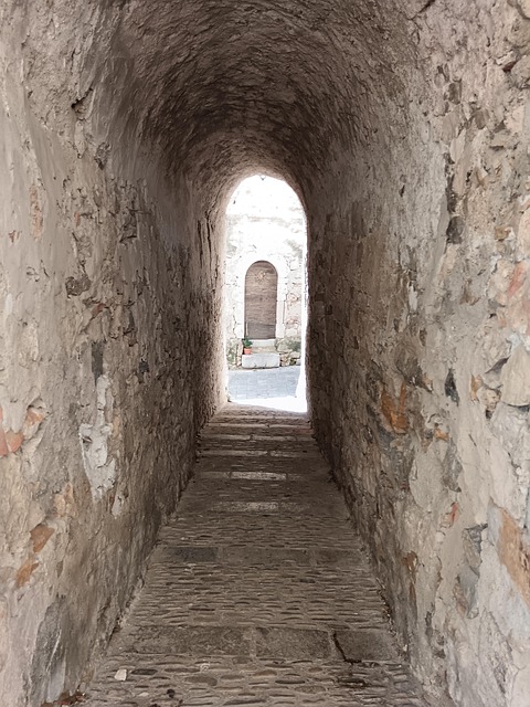 Gyde, Gade, Arkitektur, Trappe, Spanien