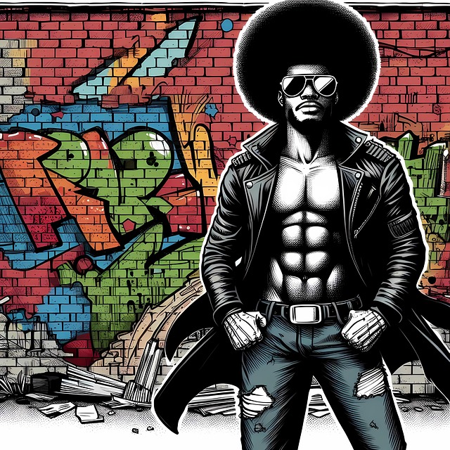 Free Ai Generated Graffiti illustration and picture