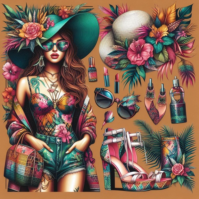 Free Fashion Woman illustration and picture