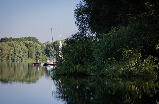 Landschaft, See, Natur, Wasser, Boot