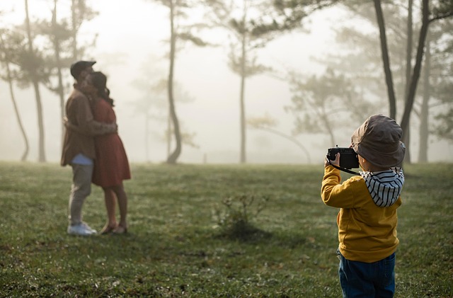 Familie, Kind, Schattig, Vietnam, Da Lat