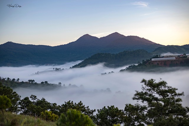 Lucht, Vietnam, Wolk, Heuvel