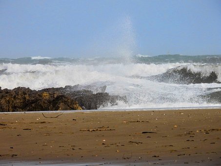 Hav, Strand, Natur, Frankrig, Ferie