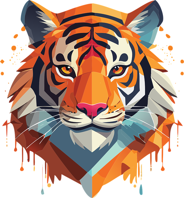 Download free HD stock image of Ai Generated Tiger Free ai generated tiger predator vector