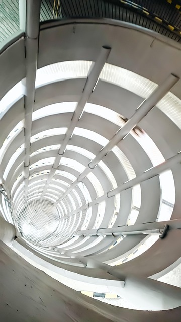Spiral, Arkitektur, Betong, Rampe, Bil