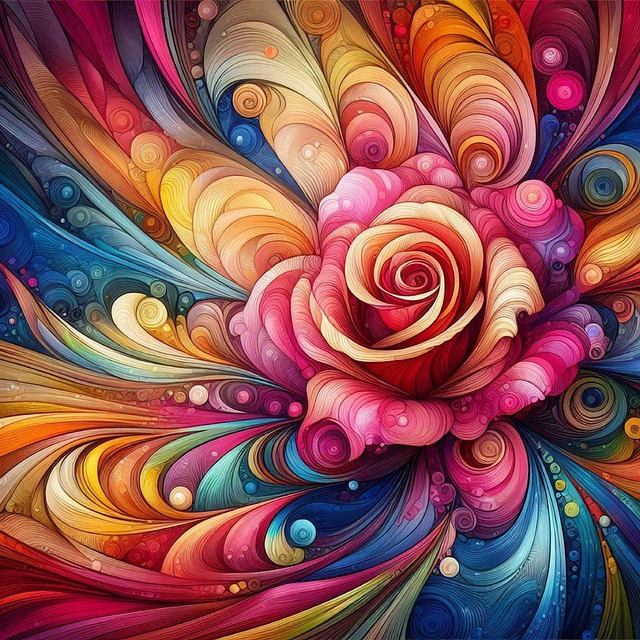 Free Ai Generated Flowers illustration and picture