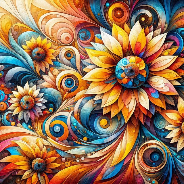 Free Ai Generated Flowers illustration and picture