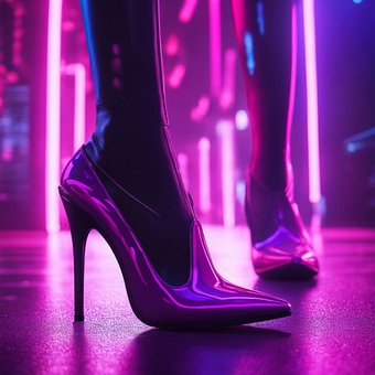 Ai Generiert, Schuhe, Absätze, Schuhwerk