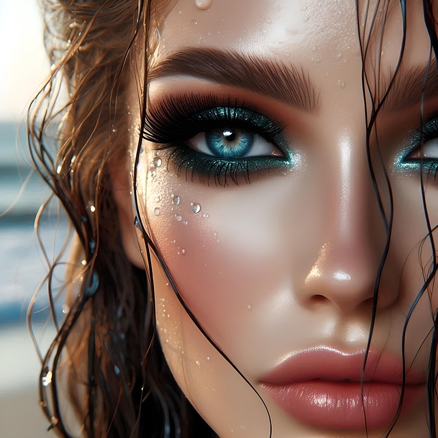Free woman girl portrait illustration