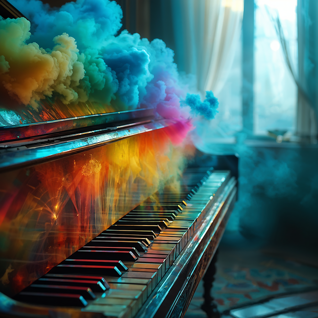 Download free HD stock image of Ai Generated Piano Free ai generated piano music illustration