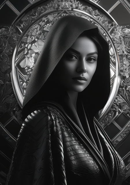 Download free HD stock image of Ai Generated Woman Free ai generated woman portrait illustration