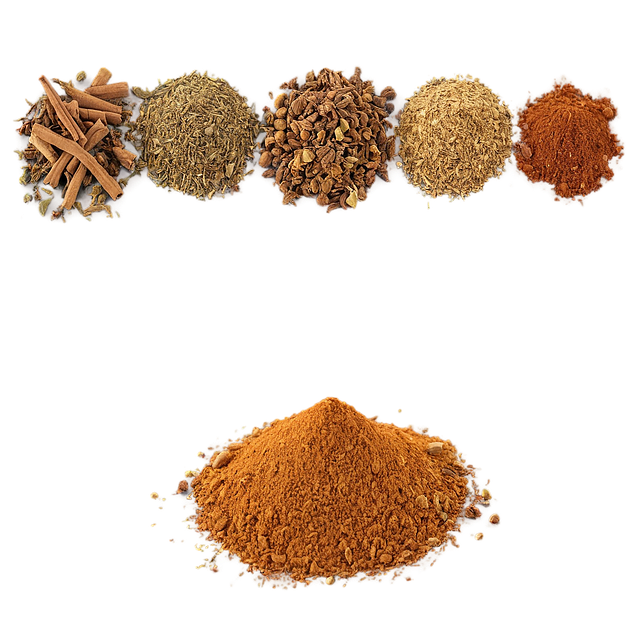 Free ai generated spices ingredient illustration