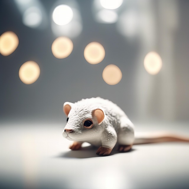 Free ai generated mouse desk illustration