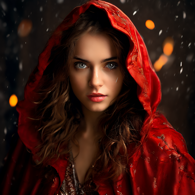 Free ai generated woman model illustration