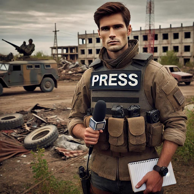 Krigsreporter, Krig, Soldat, Militær
