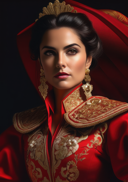 Free ai generated woman model illustration