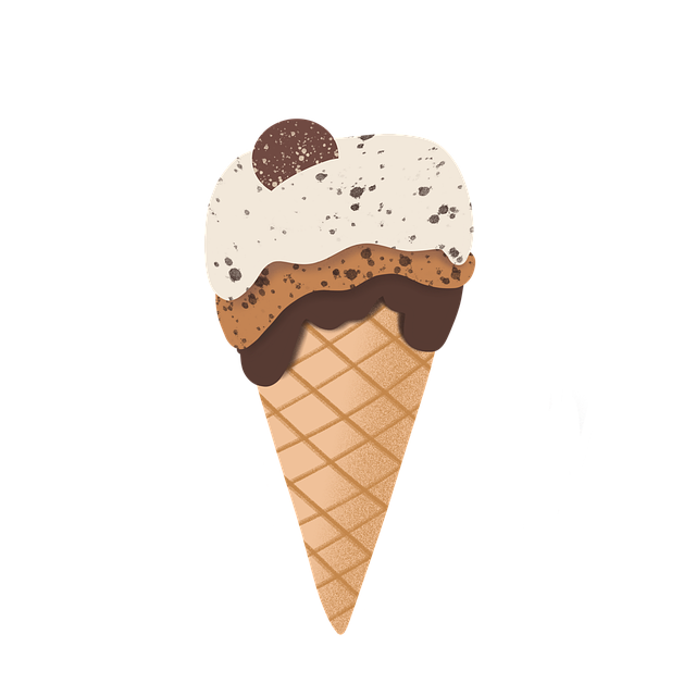 Eis, Eistüte, Süß, Dessert