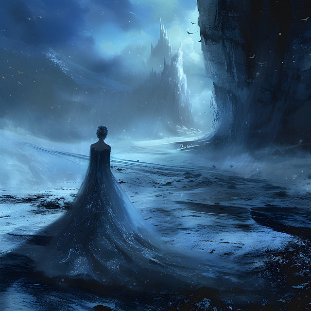 Free ai generated queen princess illustration
