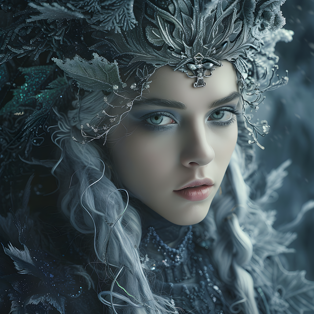 Free ai generated queen princess illustration