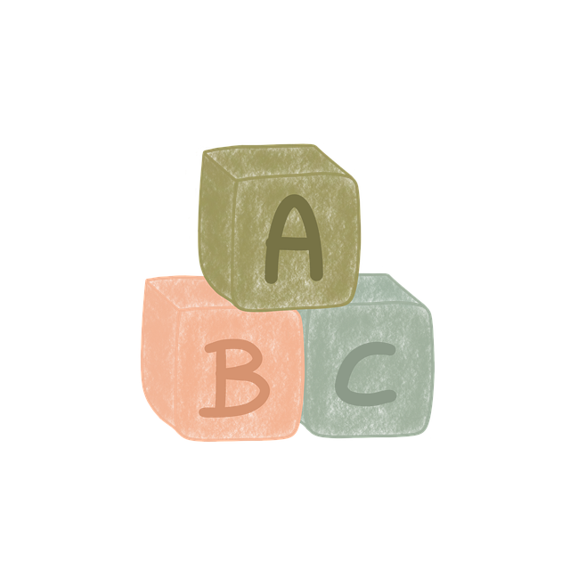Free blocks toys baby toys illustration
